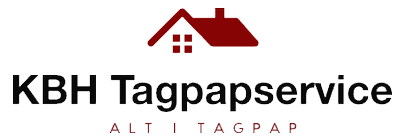 KBH Tagpapservice logo uden bg